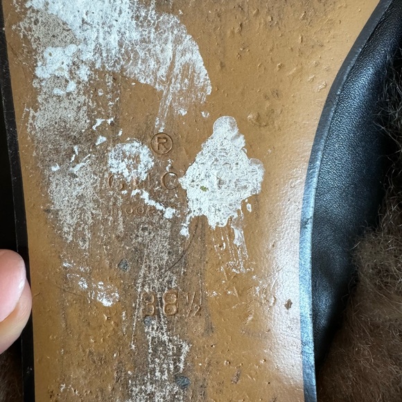 Gucci Princetown Tiger Leather & Fur Loafers 38 - Picture 7 of 11